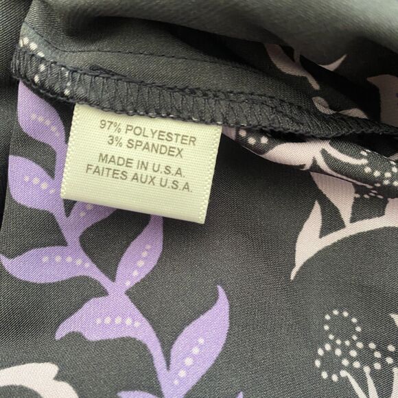 NWT Misa Los Angeles Women's Sylvia Floral Wrap Midi Dress Sz Small Indigo Vines - Picture 8 of 9